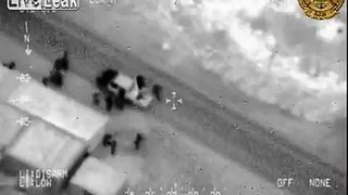 Iraqi Air Force Strike on Al Qaeda Insurgents