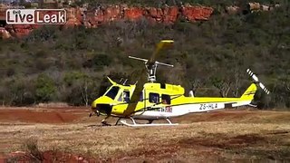 UH-1 `Huey` Startup & Take off.