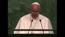 Papa Francisco faz discurso na ONU