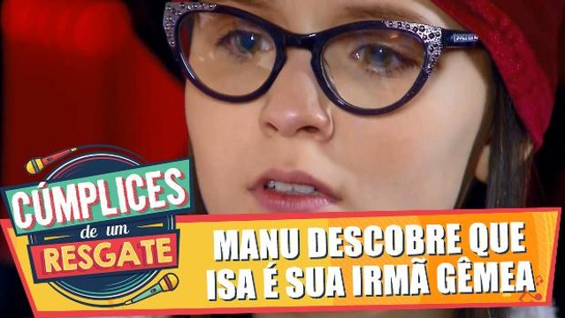 Marina conta para Manu que Isa é sua irmã gêmea