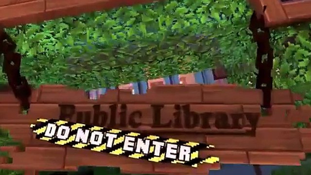 TheDiamondMinecart // DanTDM | Minecraft - HEROBRINE IN THE LIBRARY!! - Animated Funny Mom