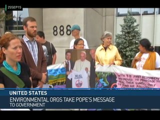 USA: Pope’s Message Gives Hope to Environmentalists