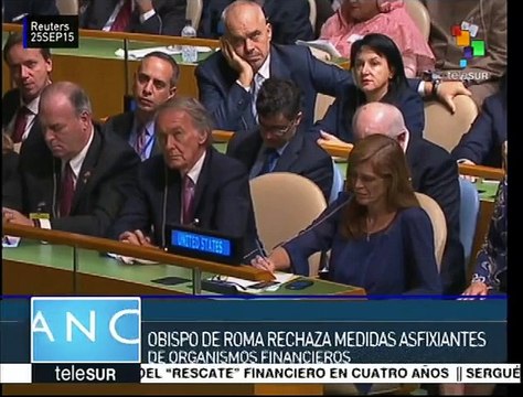 En la ONU, Papa aboga por la protección del medio ambiente