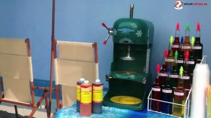 Máy bào đá làm kem siro