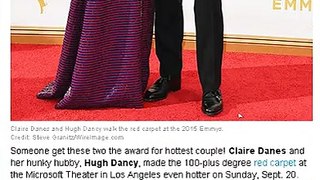 Claire Danes, Hugh Dancy Bring Red Carpet Edge at Emmys 2015
