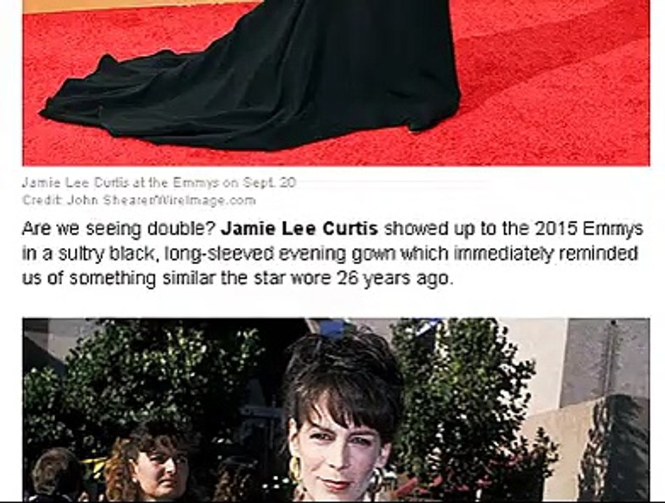 Jamie Lee Curtis Wears Nearly Identical Dress That She Wore in 1989