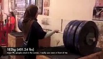 Pakistani Kulsoom Abdullah First Weigh Lifter Who Wears Hijab