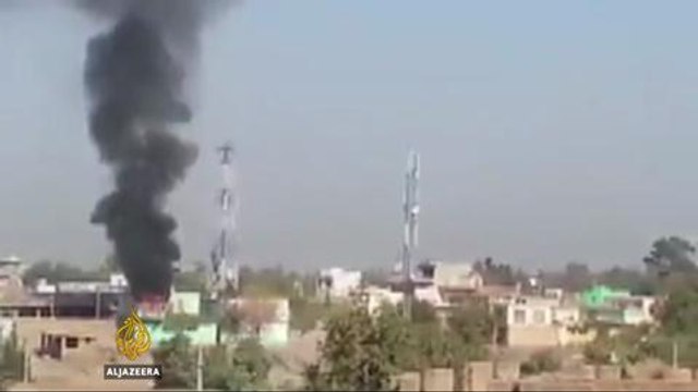 Taliban fighters raid Kunduz in Afghanistan