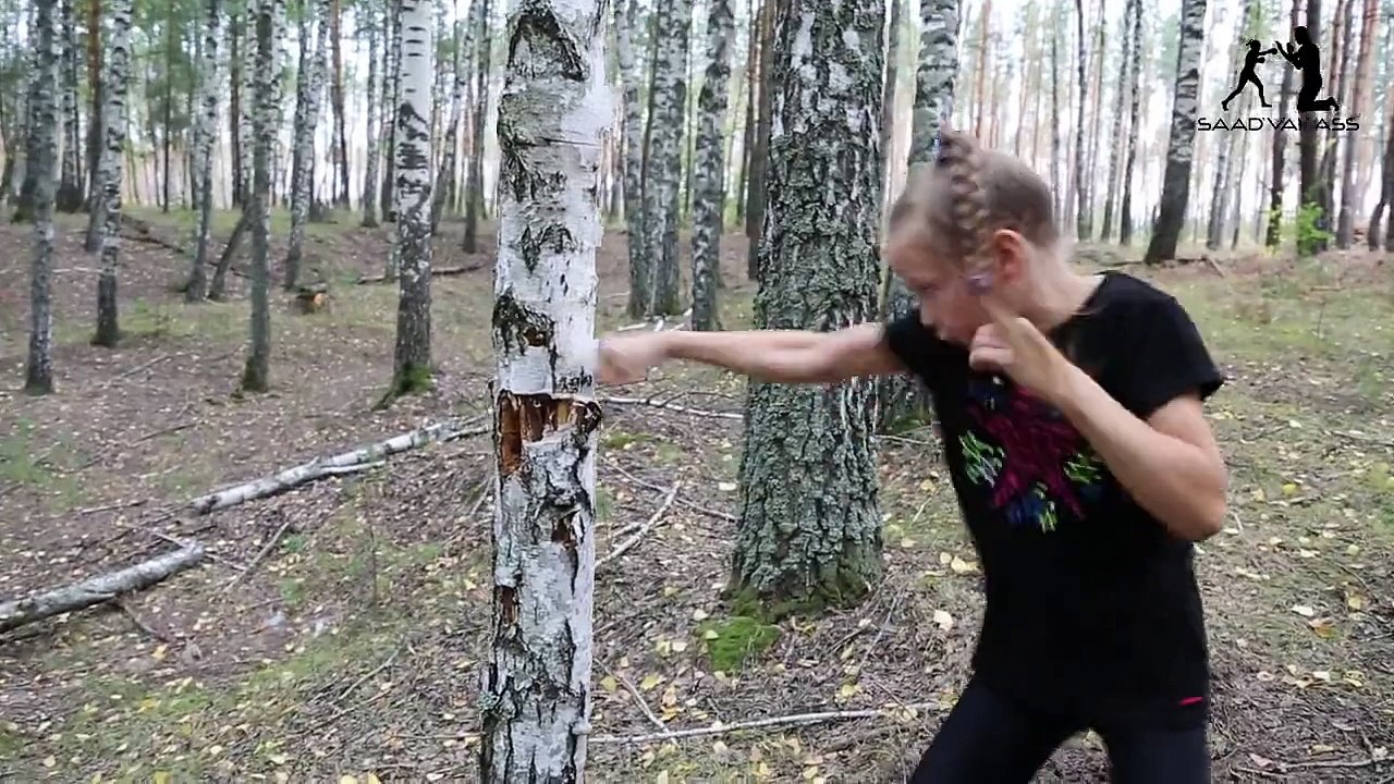 Fighter vs Tree