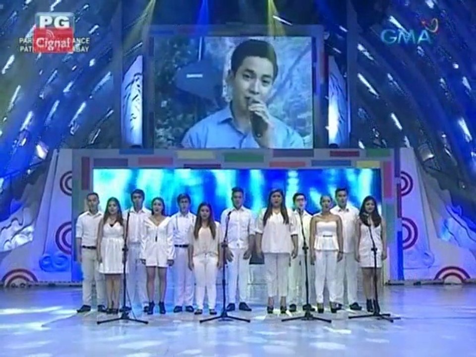 Eat Bulaga (Alden Sings Live God Gave Me You - National Pabebe Wave Kalye Serye AlDub) September 26, 2015 Part 5