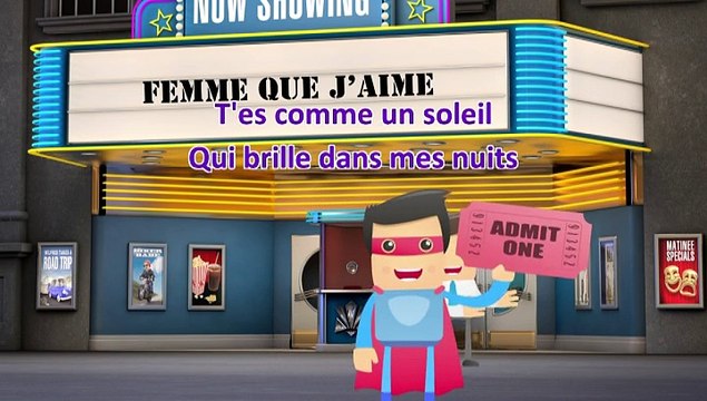 KARAOKE JEAN-LUC LAHAYE - Femme que j'aime