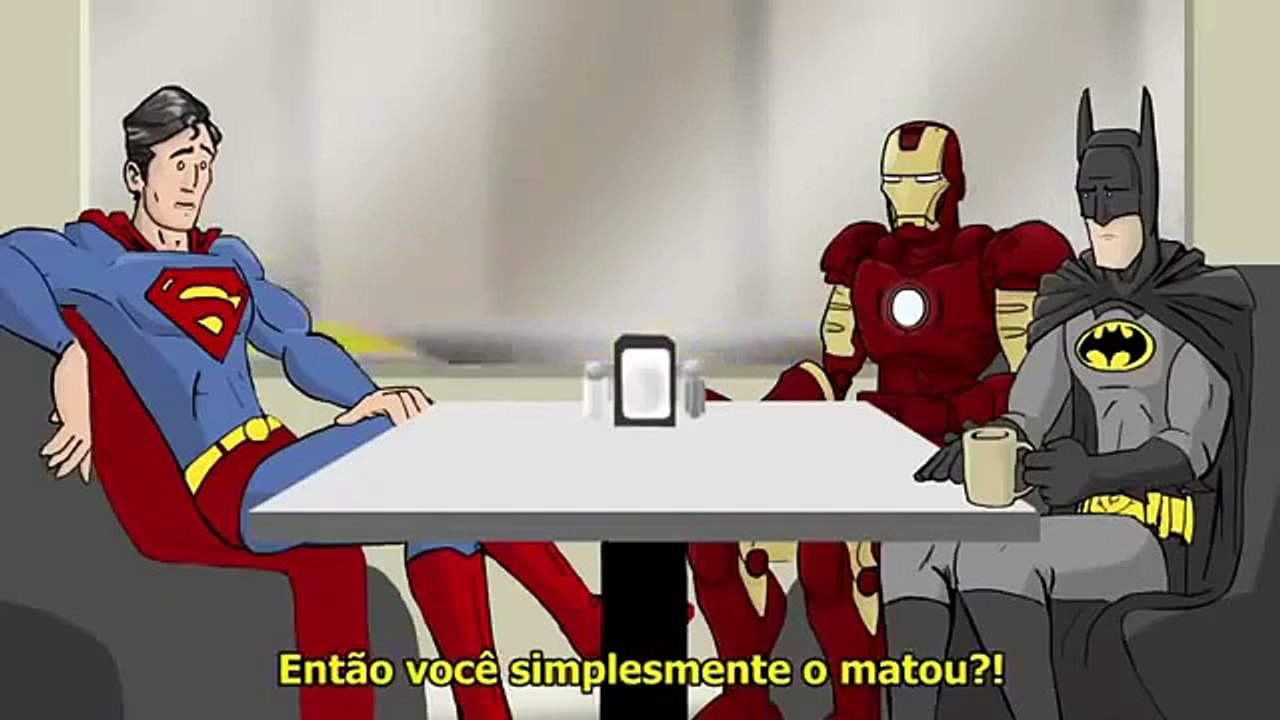 Paródia do filme o Homem de Ferro