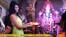 Mallika Sherawat Doing Ganpati Aarti