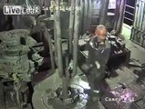 LiveLeak.com - Bad day at work for this guy