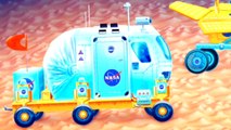 Çizgi Film - Uzay Araçları - Robotik Ay Arabası - Lunar Electronic Rover ( LER )