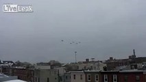 LiveLeak.com -  AH-64 Apache's and Blue Angels Flyover Philly 2013