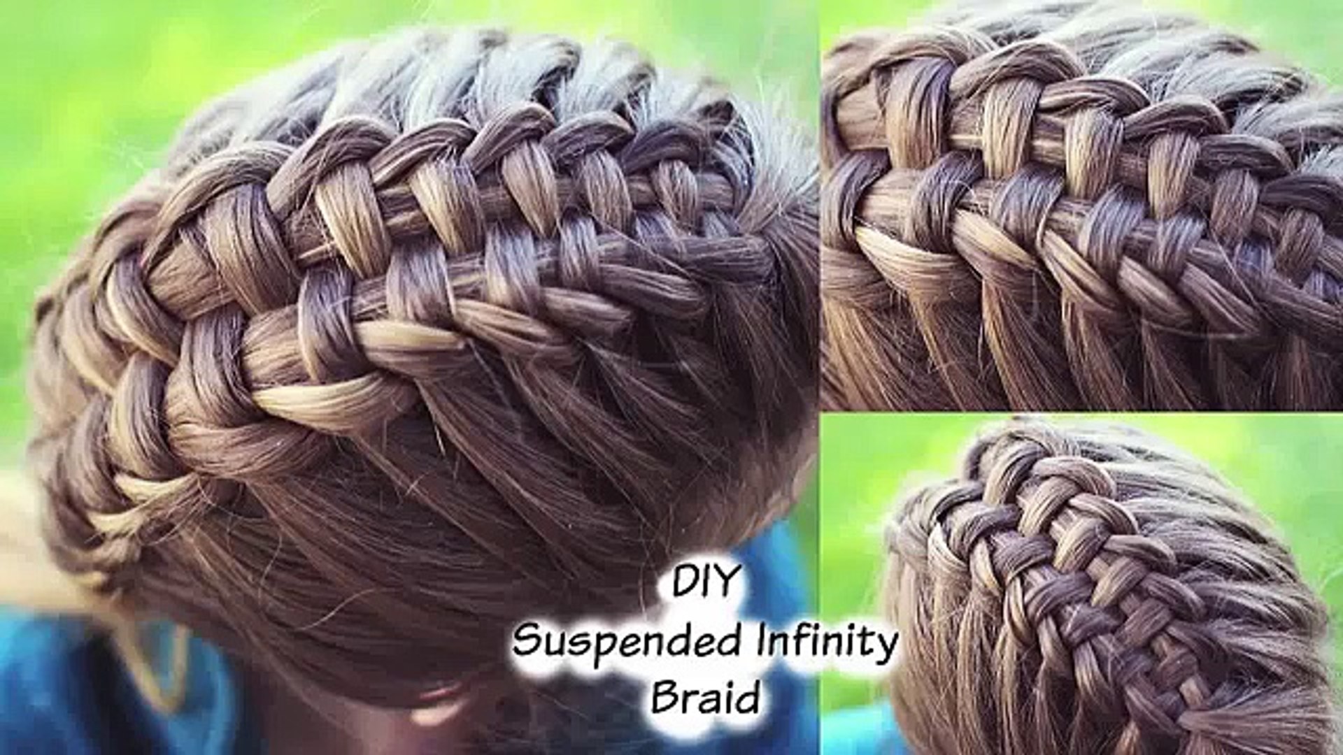 How To Suspended Infinity Braid On Yourself Braids For Long
