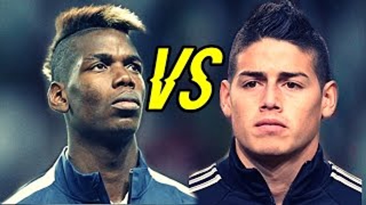 James Rodriguez Vs Paul Pogba - Who scores the Best Goals ? | Crazy Goals Show 1080 HD