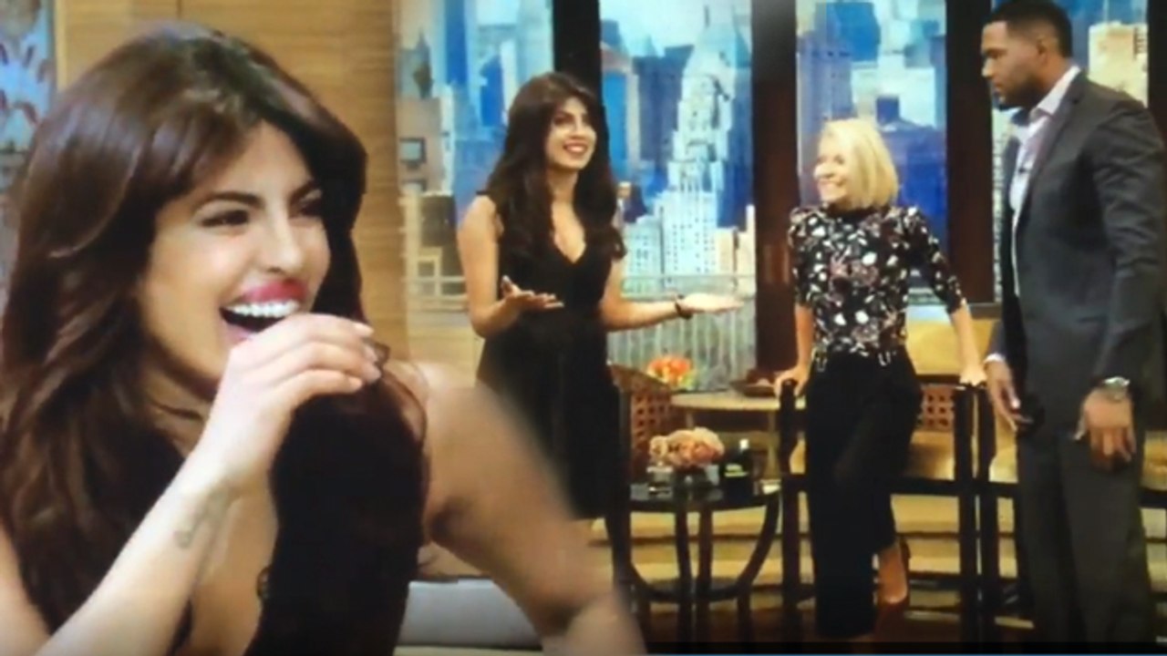 Priyanka Chopra on Live with Kelly and Michael Show