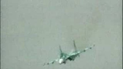 НЛО уничтожает Су-27/UFO vs Su-27 airplane