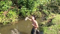 Duck Hunting (UNBELIEVABLE) Barehanded with Andrew Ucles & Laura Zerra