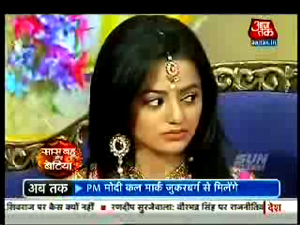Ragini ne Di Swara ko Sabke Samne Chunoti jis ka Swara ne diya Mooh tod Jawab - 26 september 2015 - Swaragini