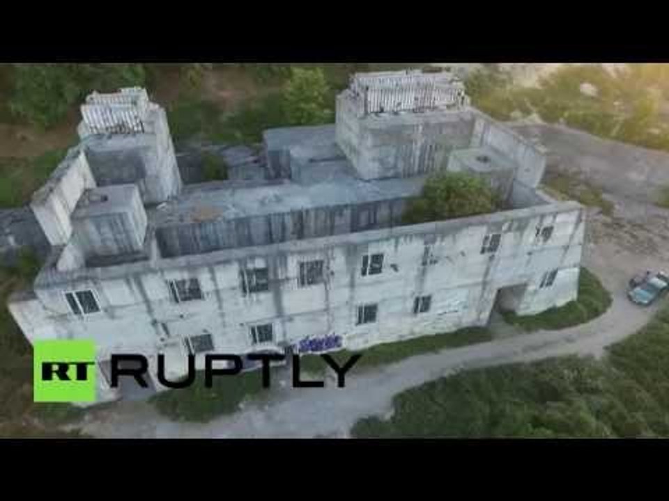 Aerial footage: Soviet bunker was to be Black Sea Fleet command post in case of nuclear war