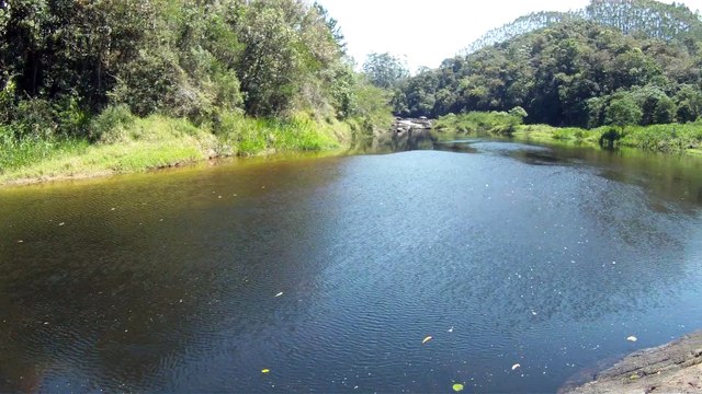 Mergulho, apneia, aguas rasas e cachoeiras da Serra do Mar, São Pulo, Brasil, 2015