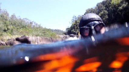 Mergulho, apneia, aguas rasas e cachoeiras da Serra do Mar, São Pulo, Brasil, 2015