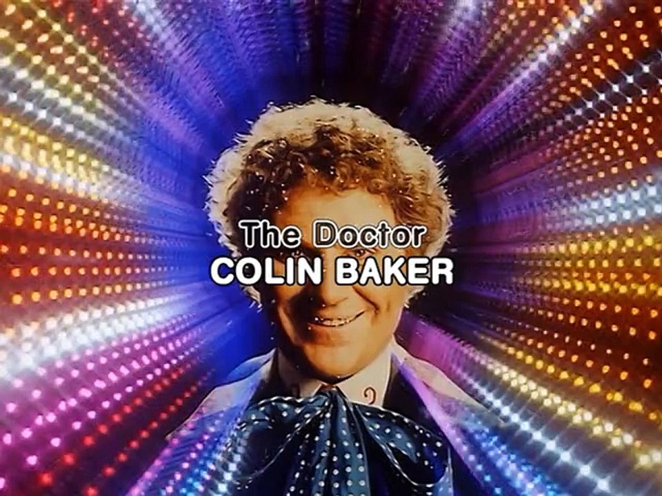 doctor who colin baker title sequence
