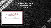 Annonce Occasion CITROëN DS3 e-HDi 90 So Chic 2015