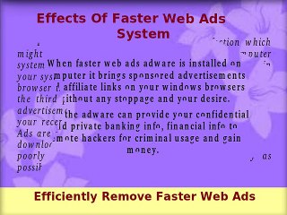 How To Efficiently Remove Faster Web Ads?