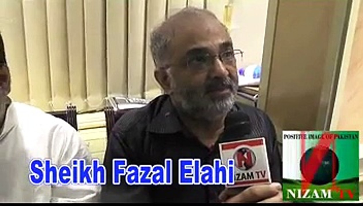 Sheikh Fazal Elahi | Nizam TV | Lcci Election 2015