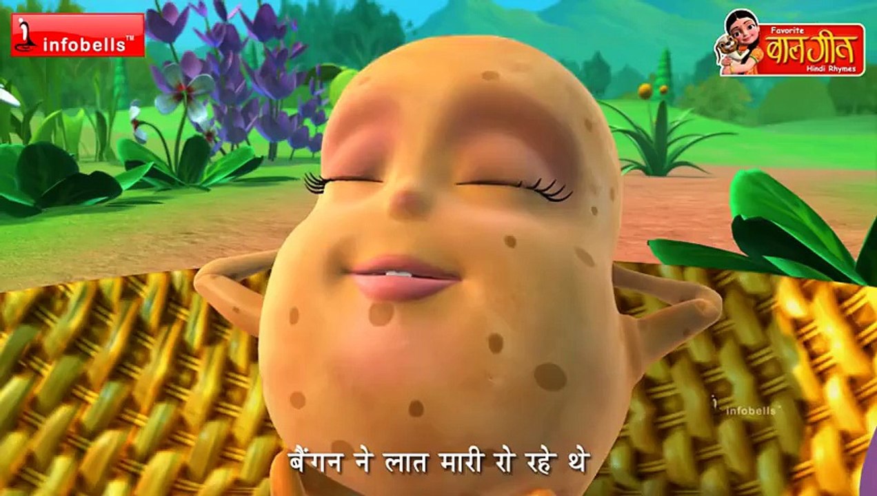 Aloo Kachaloo Kahan gaye they - Popular Hindi Rhymes