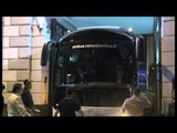 Napoli - L'arrivo del pullman della Juventus -live- (25.09.15)