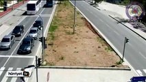 Kırşehirde MOBESEye takılan trafik kazaları