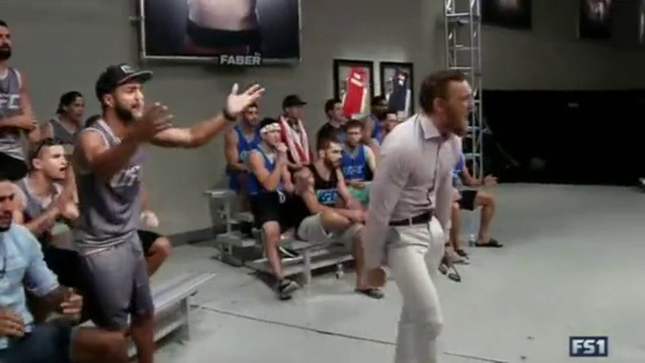 Conor Mcgregor Goes Crazy In The Ultimate Fighter !!