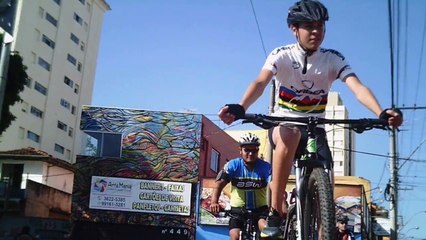 Mtb com amigos e amigas em Taubaté, SP, Brasil
