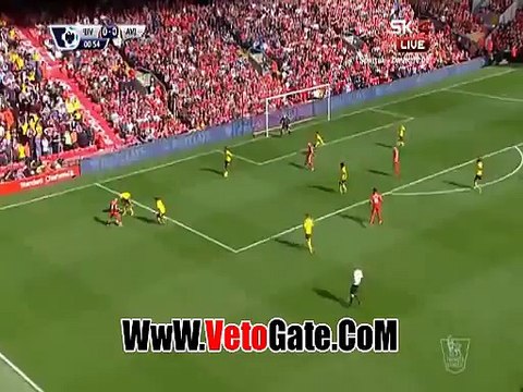 ميلنر يتقدم بالهدف الاول ليفربول فى مرمى استون فيلا