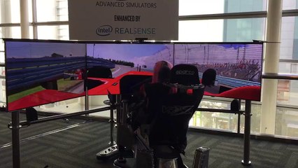 Advanced formula One Simulator at #twitchcon