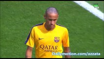 Nouveau Look de Neymar lors de match Barcelone - Las Palmas