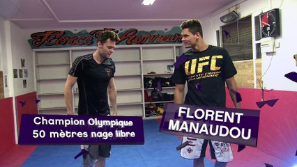 Vincent Parisi Coach le Champion Olympique de Natation Florent MANAUDOU et Gregory Mallet au Grappling sur BeiN Sports.