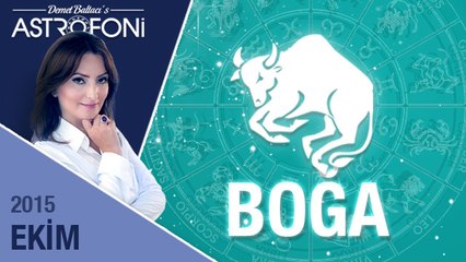 BOĞA burcu aylık yorumu  Ekim 2015