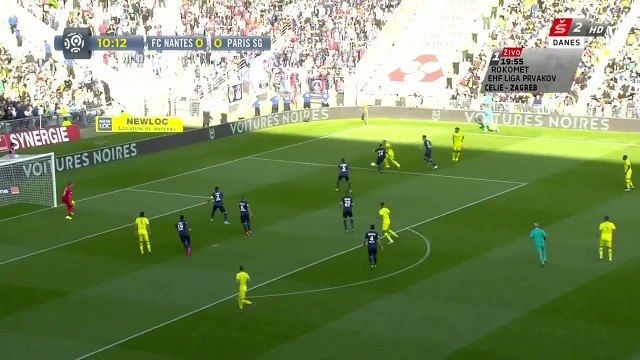 Yacine Bammou 1:0 | Nantes - Paris Saint Germain 26.09.2015 HD