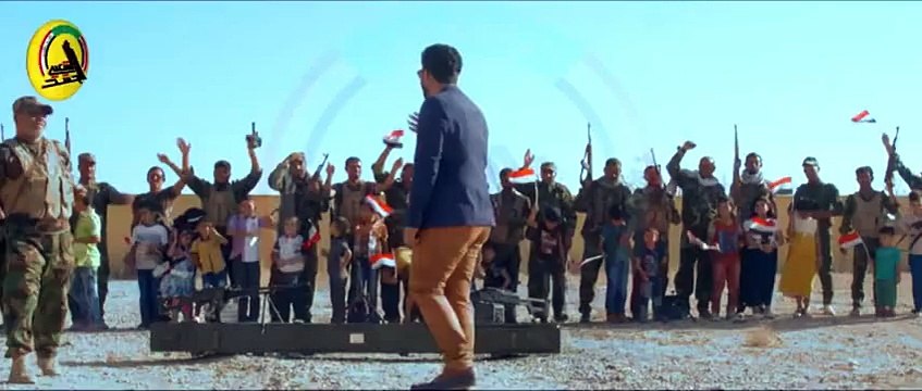 احمد الساعدي بيكم خير اهداء للحشد الشعبي بمناسبة العيد تخبل وربي لالاتفوتكم2016