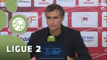 Conférence de presse Dijon FCO - Stade Lavallois (2-0) : Olivier DALL'OGLIO (DFCO) - Denis ZANKO (LAVAL) - 2015/2016