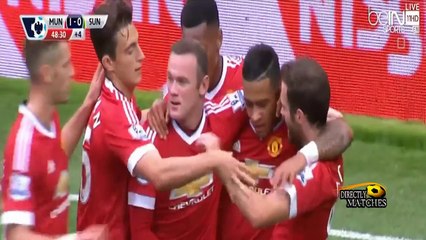 اهداف مباراة مانشستر يونايتد وسندرلاند 3-0 - حفيظ دراجى