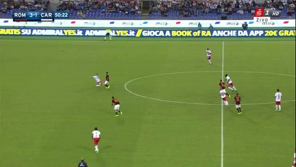 Mohamed Salah 4:1 | Roma - Carpi 26.09.2015 HD