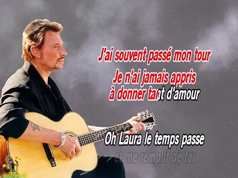 johnny halliday Laura