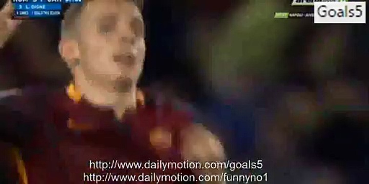 Lucas Digne Goal AS Roma 5 - 1 Carpi Serie A 26-9-2015